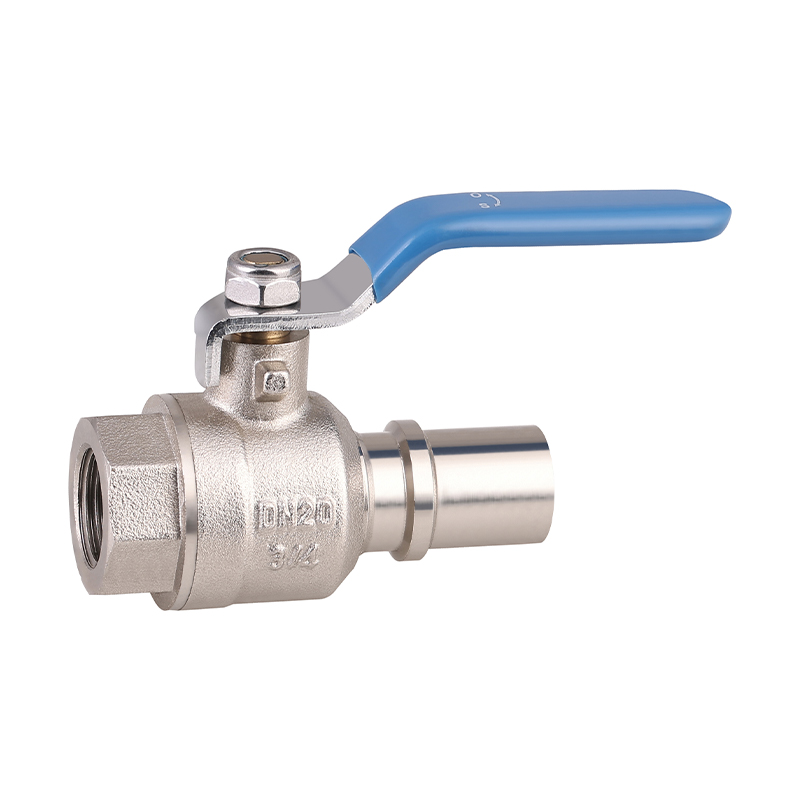 GH-1008 Brass Ball Calve самка x Press